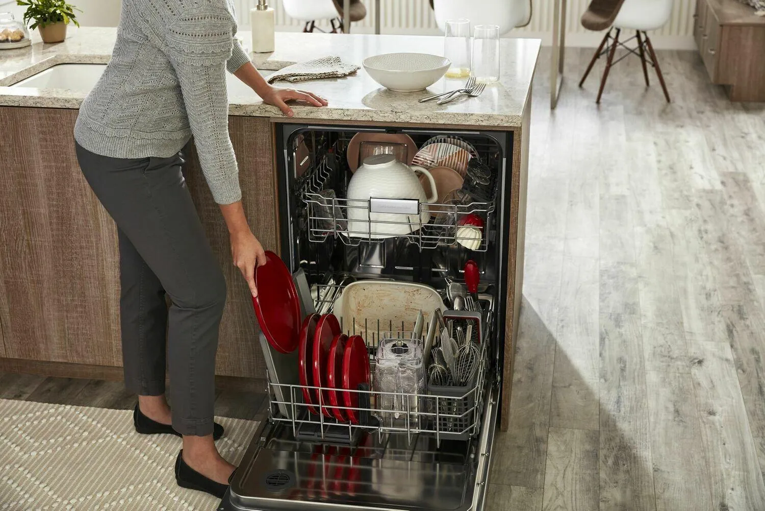 Kitchenaid KDFE104KPS 47 Dba Two-Rack Dishwasher In Printshield&#8482; Finish With Prowash&#8482; Cycle - Stainless Steel With Printshield&#8482; Finish