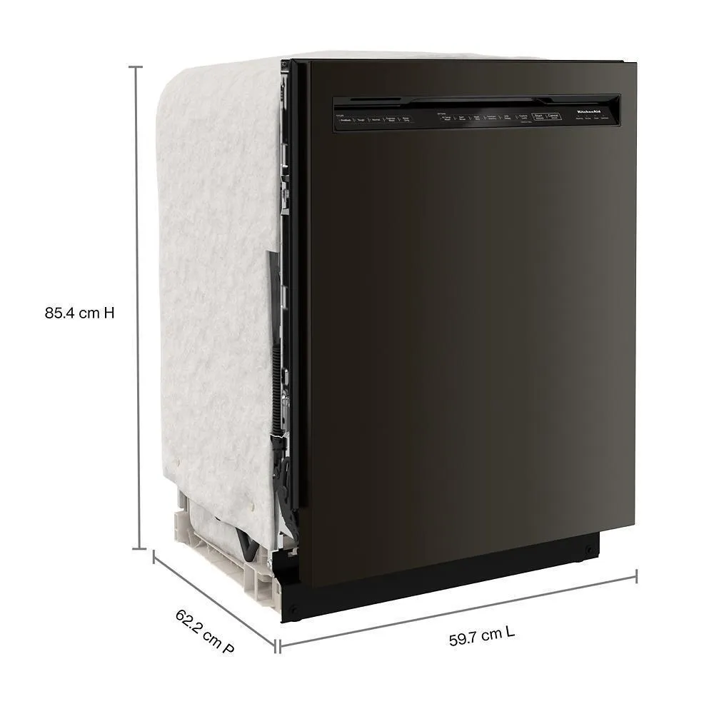 Kitchenaid KDFE304RBS Third Level Jet Rack Dishwasher With 40  Total Wash Jets. 41 Dba