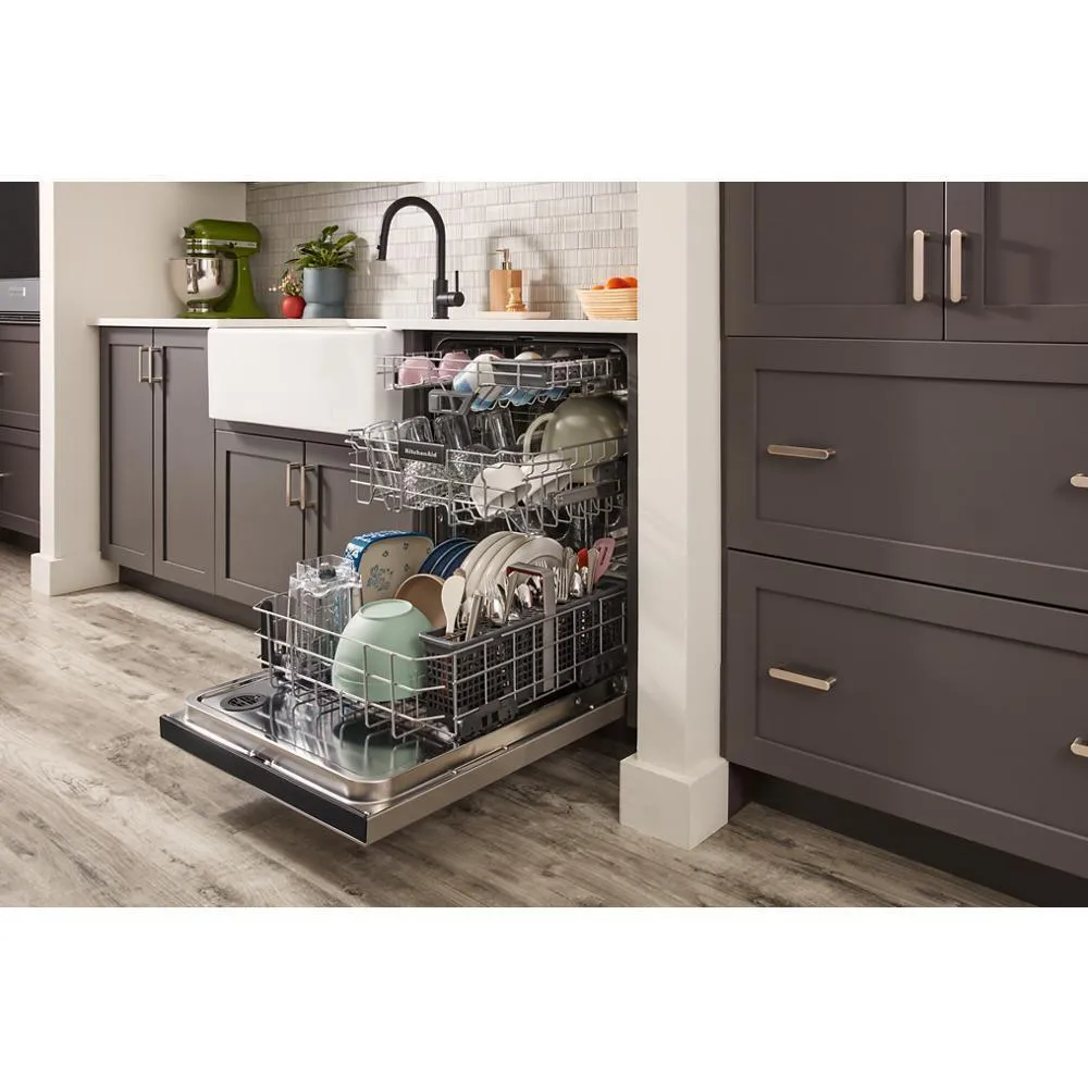 Kitchenaid KDFE304RPS Third Level Jet Rack Dishwasher In Printshield&#8482; Finish. 41 Dba