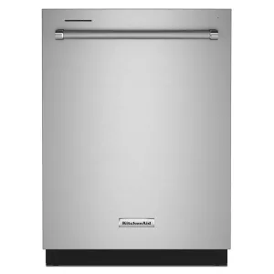 Kitchenaid KDTE304RPS Third Level Jet Rack Dishwasher With 40  Total Wash Jets. 41 Dba