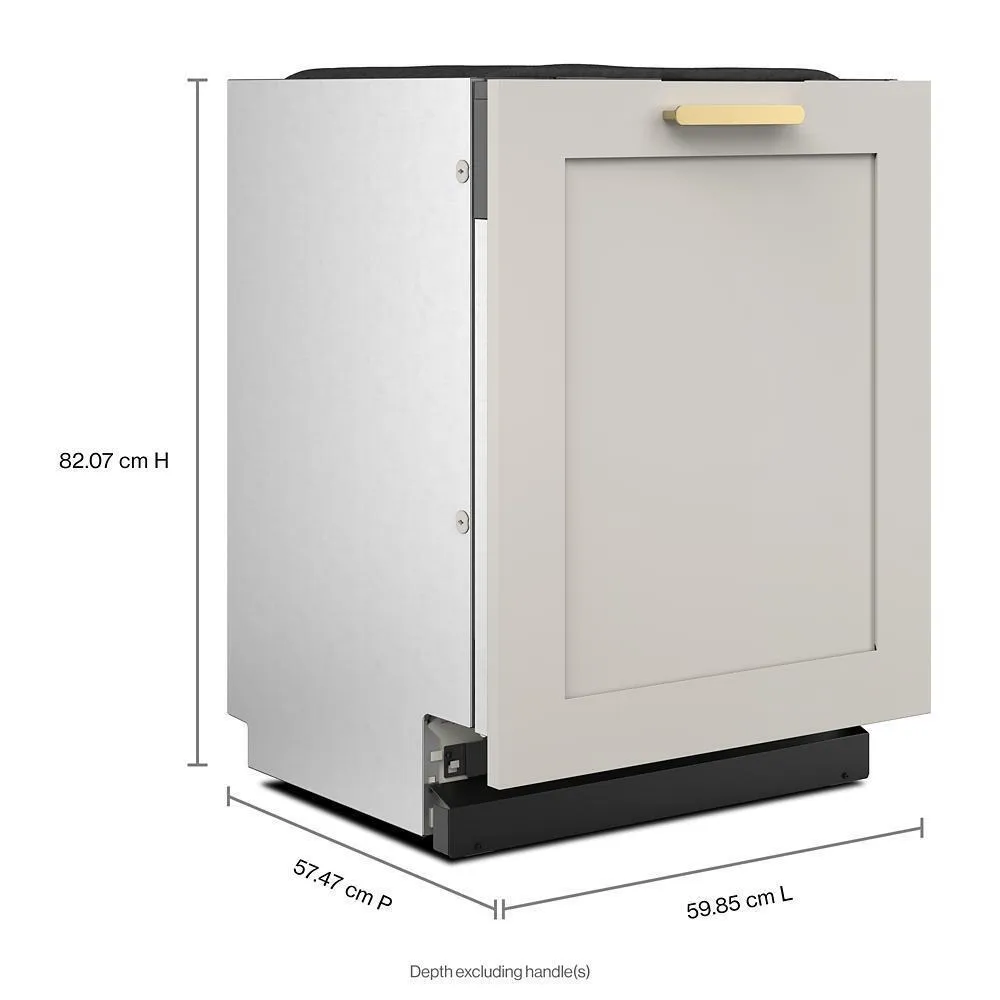 Kitchenaid KDTF924PPA 39 Dba Panel-Ready Flush-To-Cabinet Dishwasher With Freeflex&#8482; Fit Third Level Rack