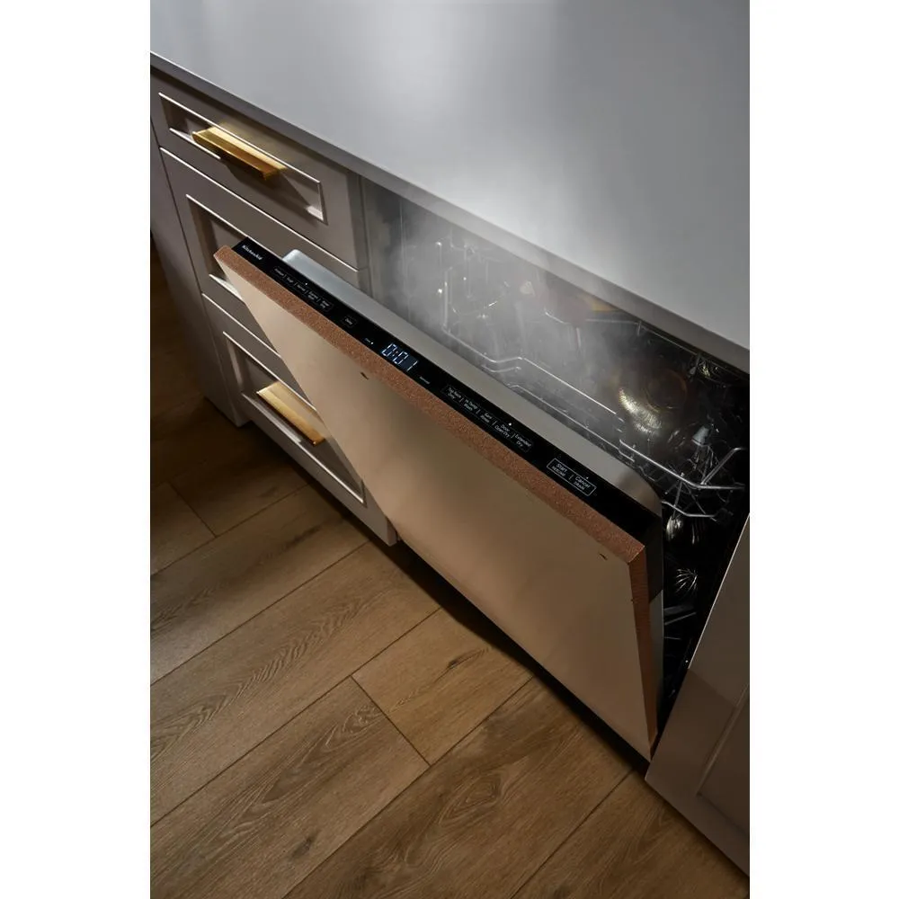 Kitchenaid KDTF924PPA 39 Dba Panel-Ready Flush-To-Cabinet Dishwasher With Freeflex&#8482; Fit Third Level Rack