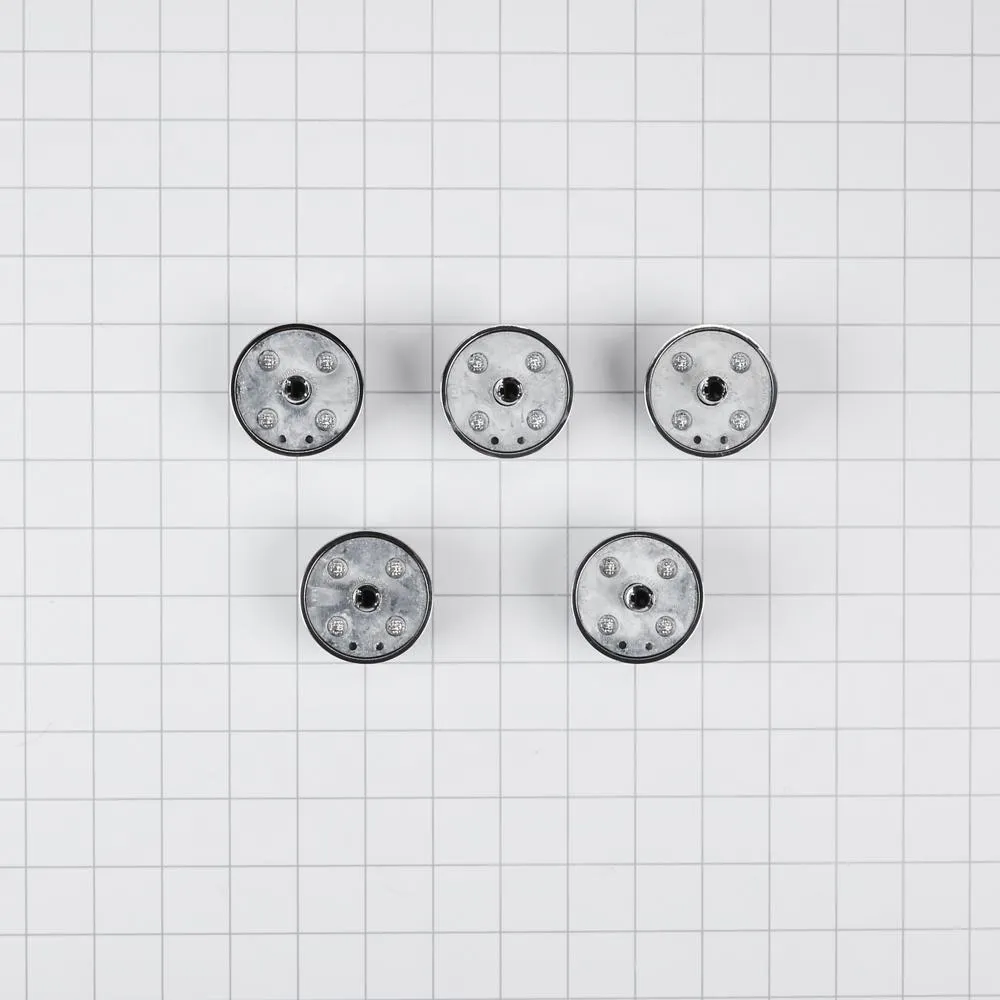 Kitchenaid W10698166 Range Control Knob Kit. Stainless