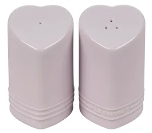 Le Creuset Figural Heart Salt & Pepper Shaker Set of 2 - Shallot