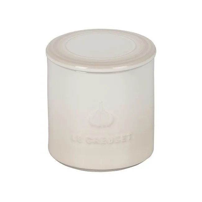 Le Creuset Garlic Keeper. Meringue