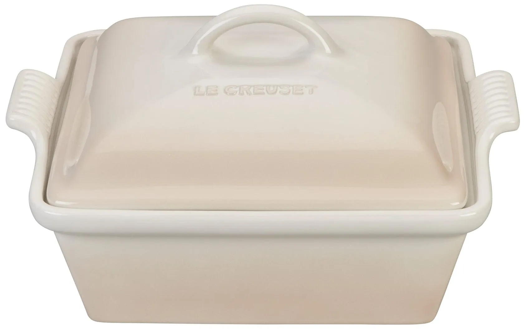 Le Creuset Heritage Shallow Square Covered Casserole - 2.5 Quart