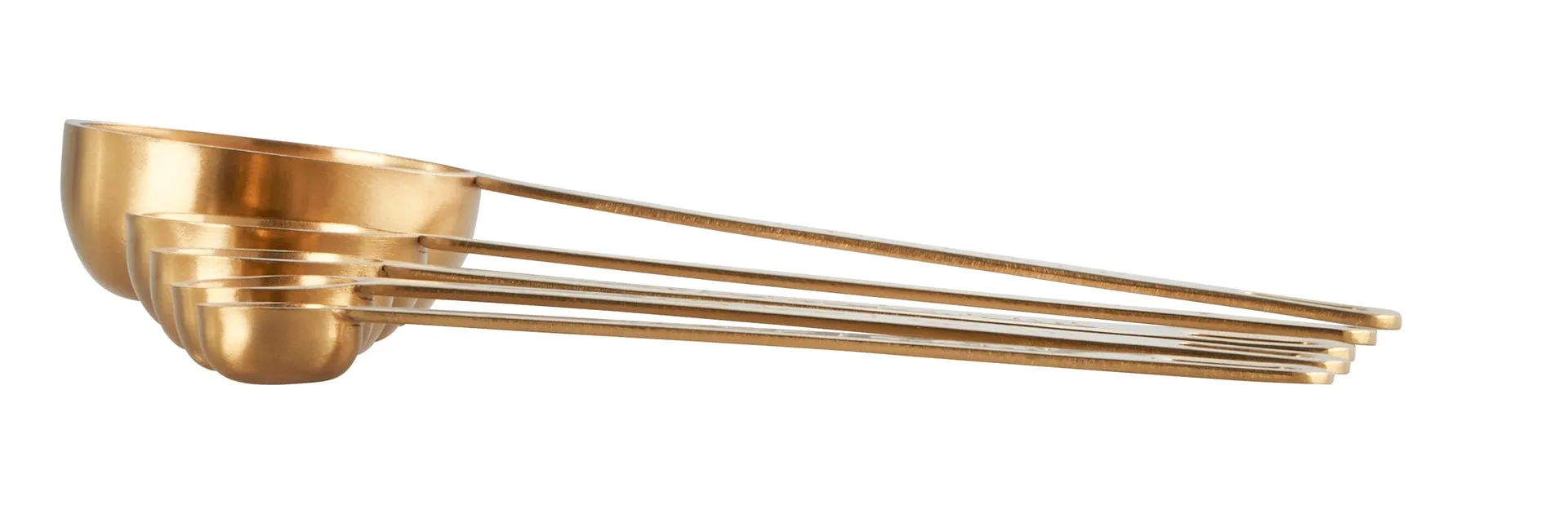 Le Creuset Measuring Spoons. Gold - Set of 5