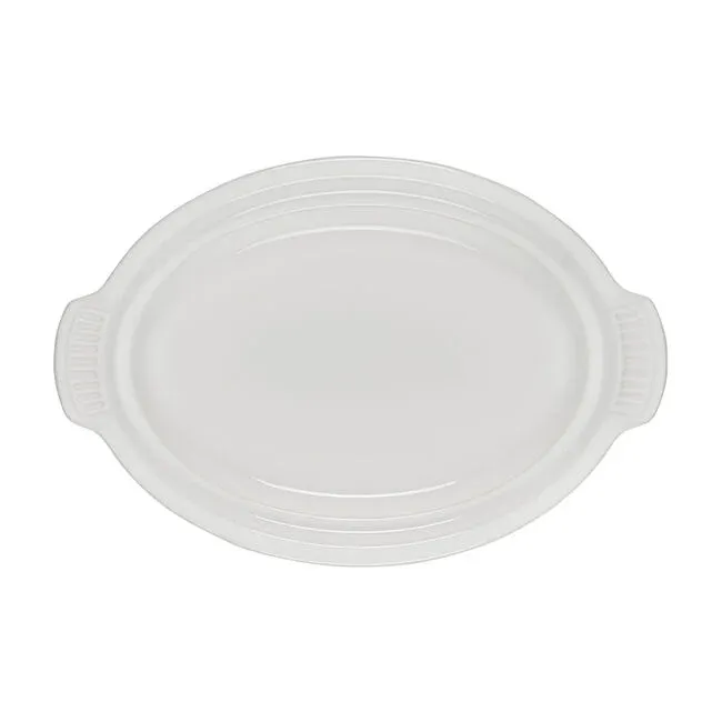 Le Creuset Pumpkin Covered Butter Dish - White