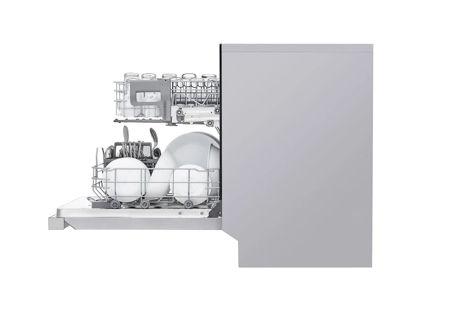 Lg ADFD5448AT Front Control Smart Wi-Fi Enabled Dishwasher With Quadwash&#8482;