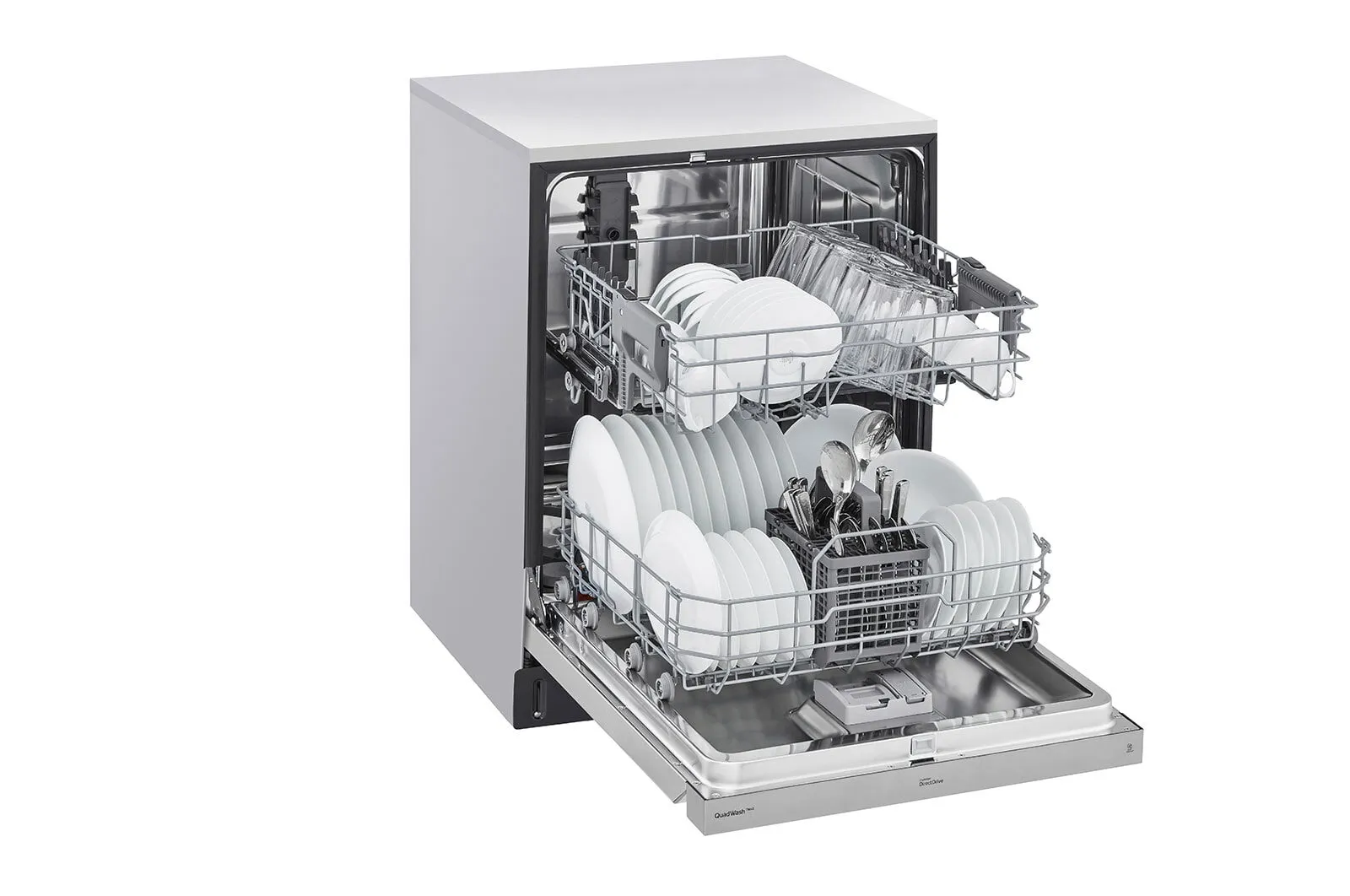 Lg ADFD5448AT Front Control Smart Wi-Fi Enabled Dishwasher With Quadwash&#8482;