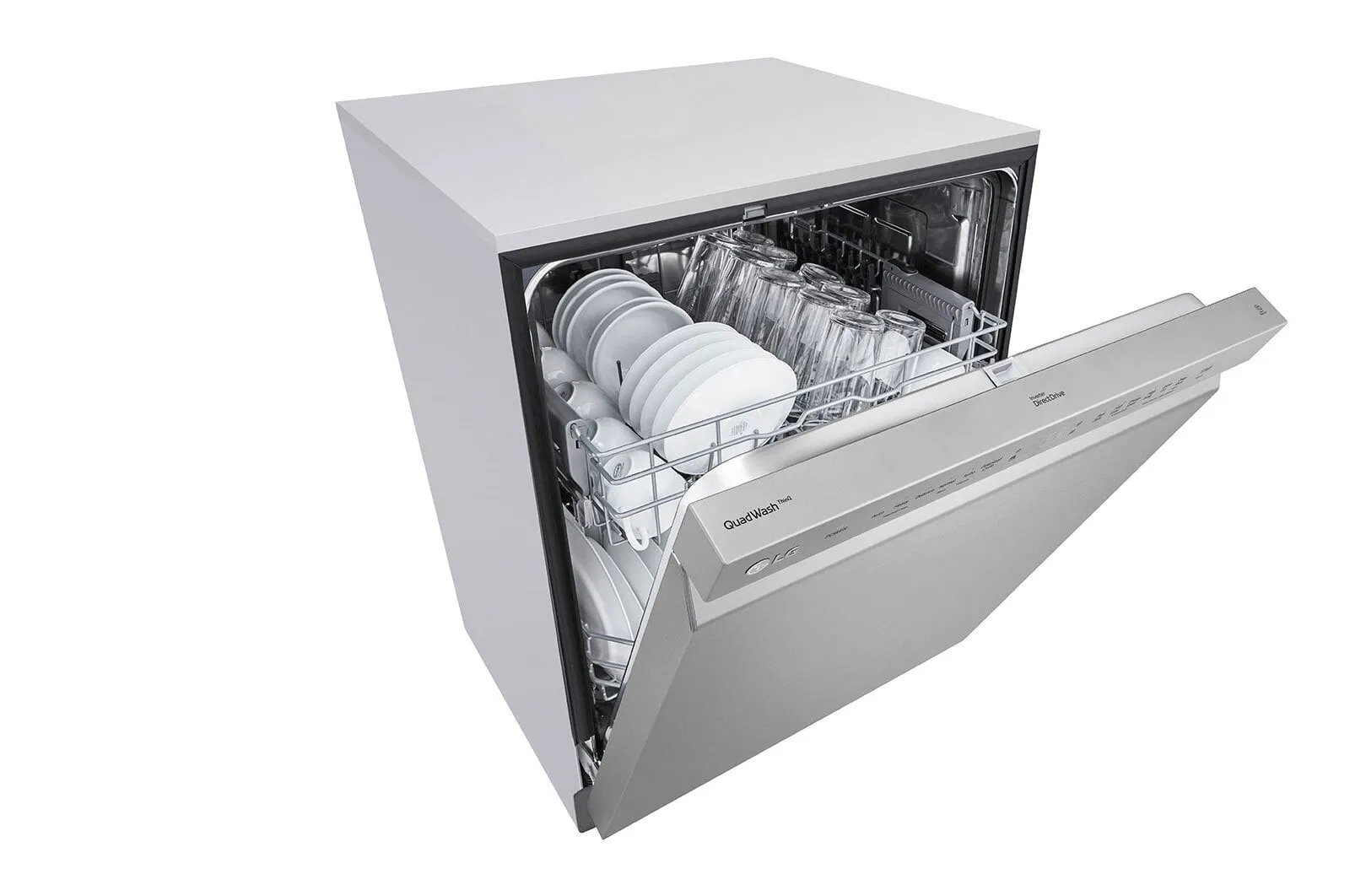 Lg ADFD5448AT Front Control Smart Wi-Fi Enabled Dishwasher With Quadwash&#8482;