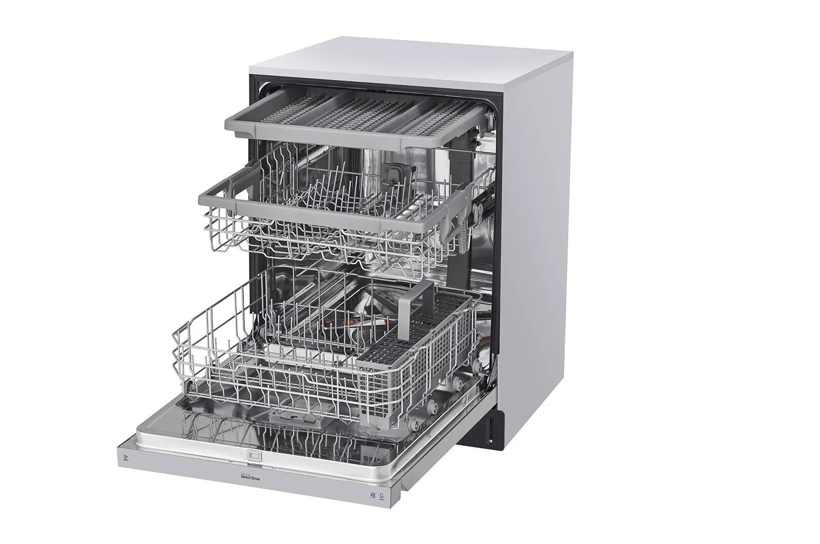 Lg LDFN4542S Front Control Dishwasher With Quadwash&#8482;