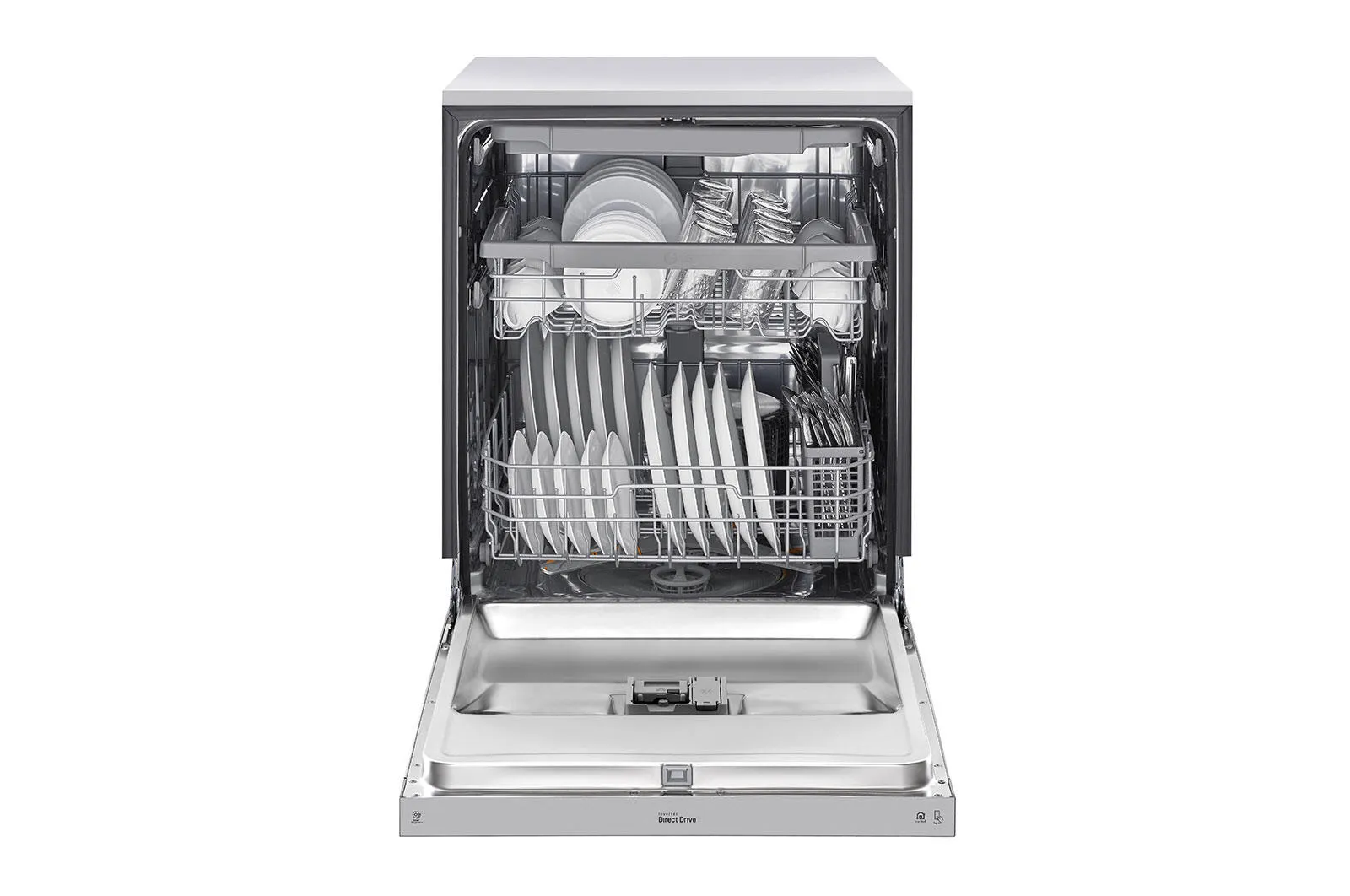 Lg LDFN4542S Front Control Dishwasher With Quadwash&#8482;
