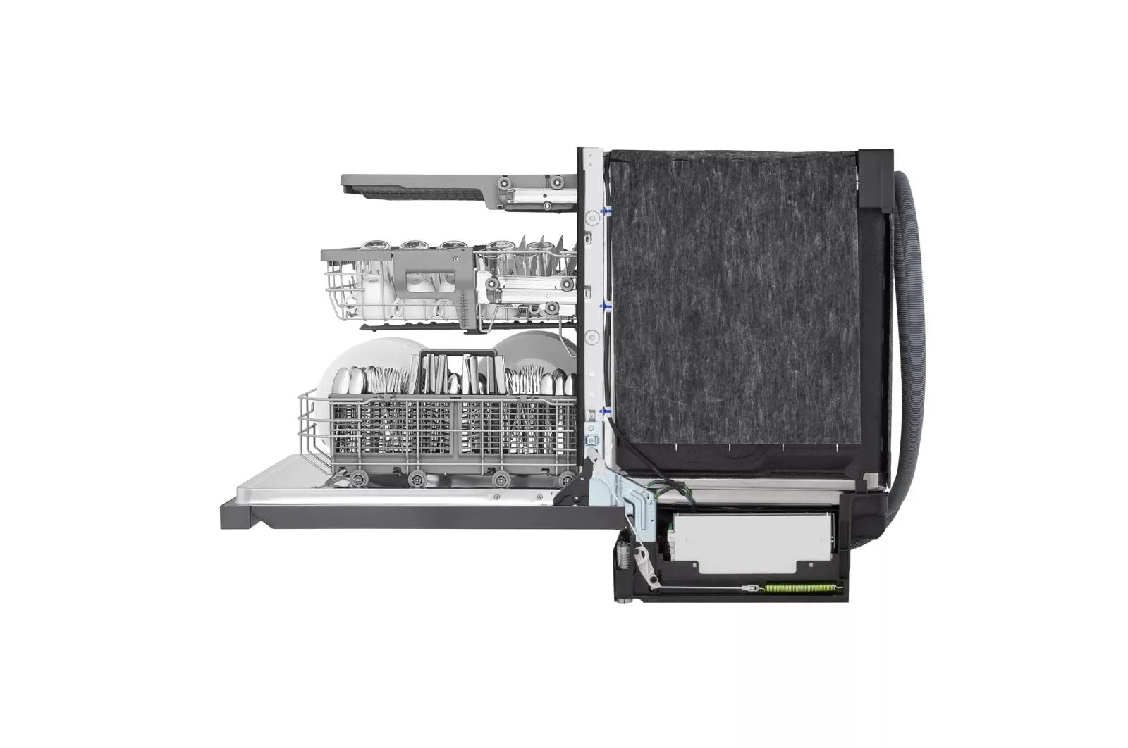 Lg LDPH5554D Smart Top-Control Dishwasher With 1-Hour Wash & Dry. Quadwash Pro. And Dynamic Heat Dry&#8482;