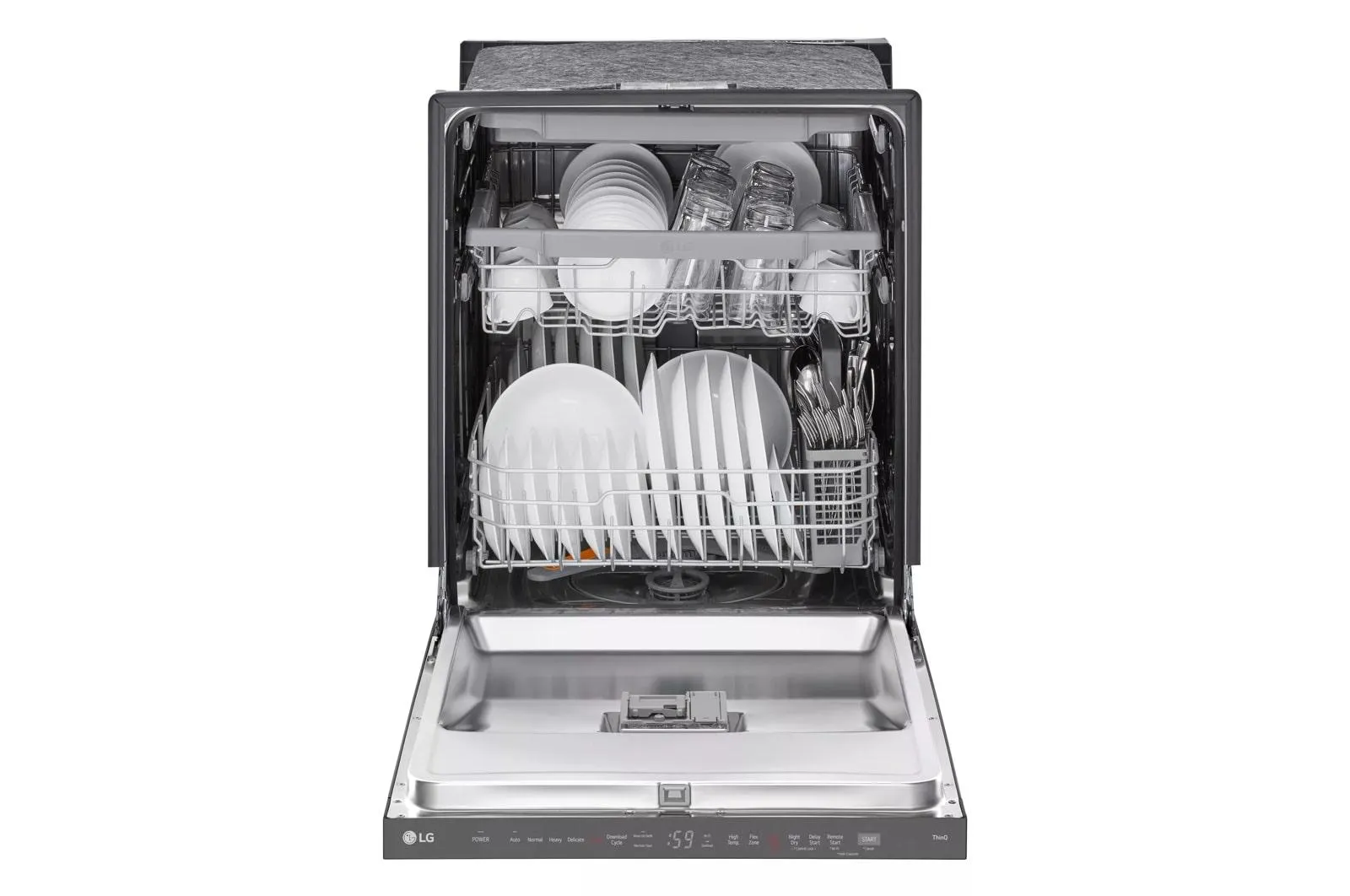 Lg LDPH5554D Smart Top-Control Dishwasher With 1-Hour Wash & Dry. Quadwash Pro. And Dynamic Heat Dry&#8482;