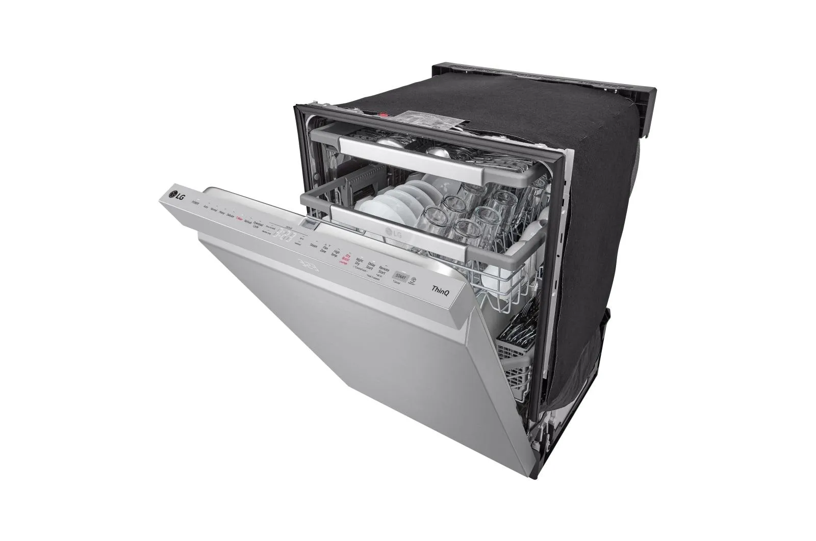 Lg LDPH7972S Smart Top Control Dishwasher With 1-Hour Wash & Dry. Quadwash Pro. Truesteam And Dynamic Heat Dry&#8482;