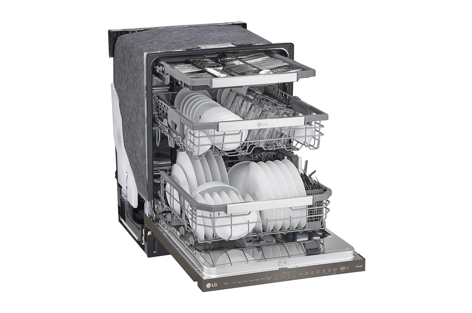 Lg LDPS6762D Smart Top Control Dishwasher With Quadwash Pro. Truesteam And Dynamic Dry