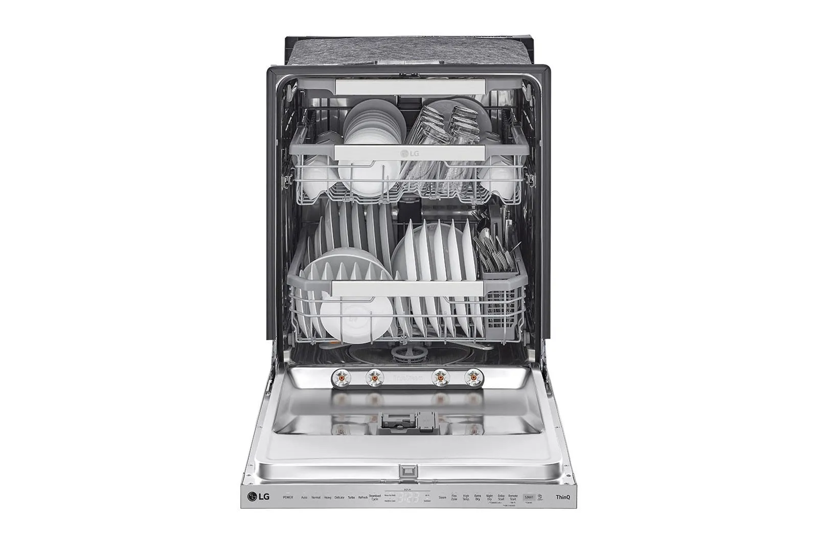 Lg LDPS6762S Smart Top Control Dishwasher With Quadwash Pro. Truesteam And Dynamic Dry