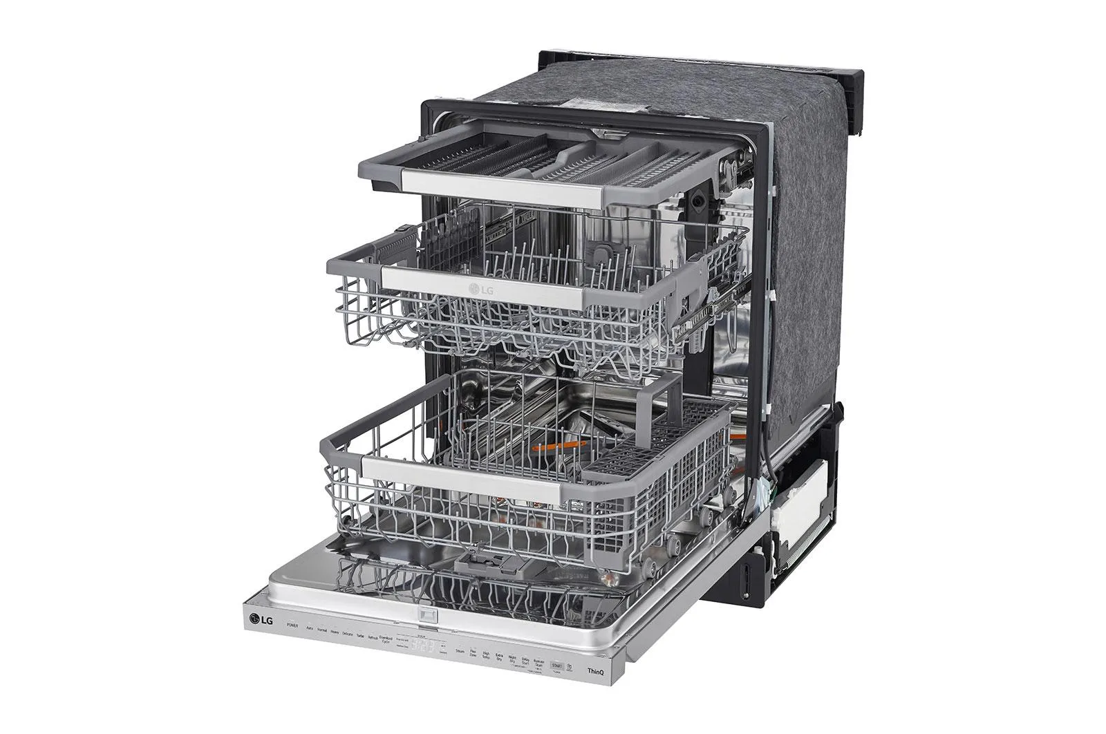 Lg LDPS6762S Smart Top Control Dishwasher With Quadwash Pro. Truesteam And Dynamic Dry