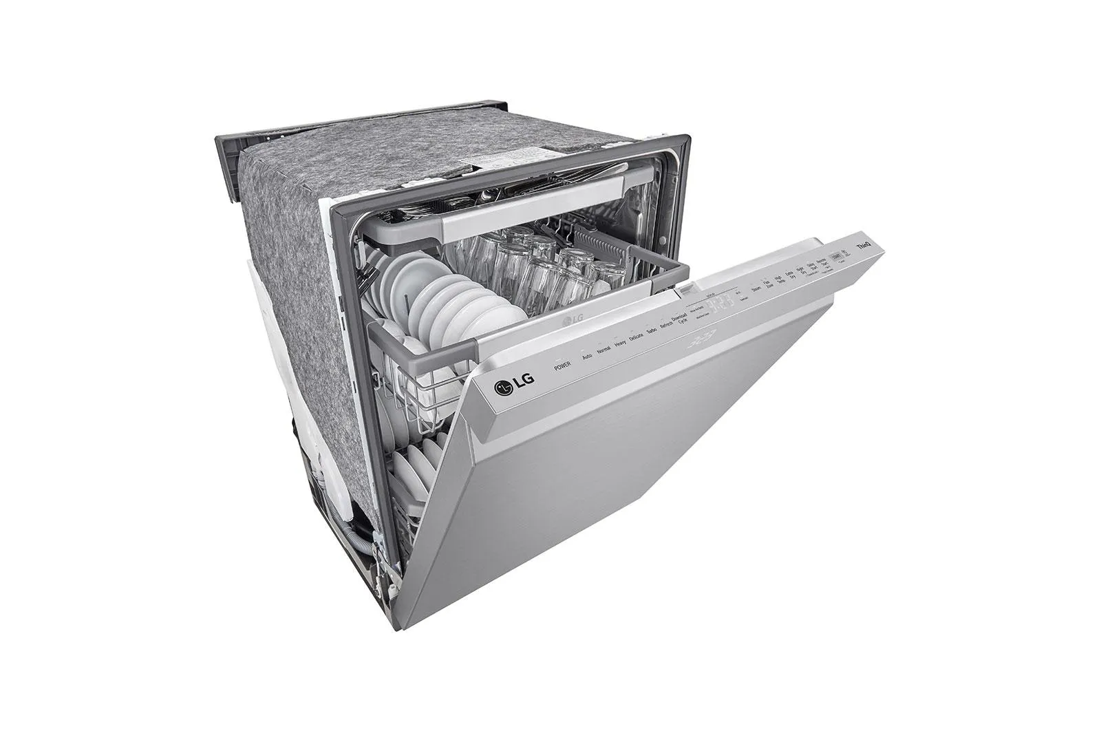 Lg LDPS6762S Smart Top Control Dishwasher With Quadwash Pro. Truesteam And Dynamic Dry