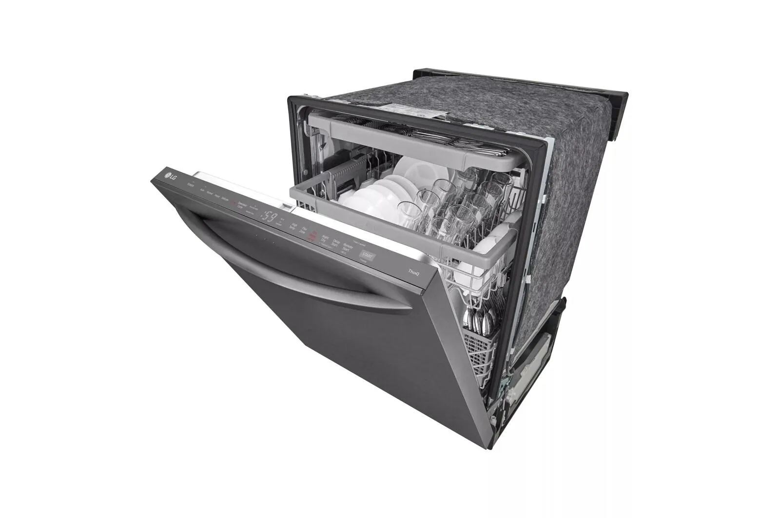 Lg LDTH5554D Top-Control Dishwasher With 1-Hour Wash & Dry. Quadwash Pro. And Dynamic Heat Dry&#8482;