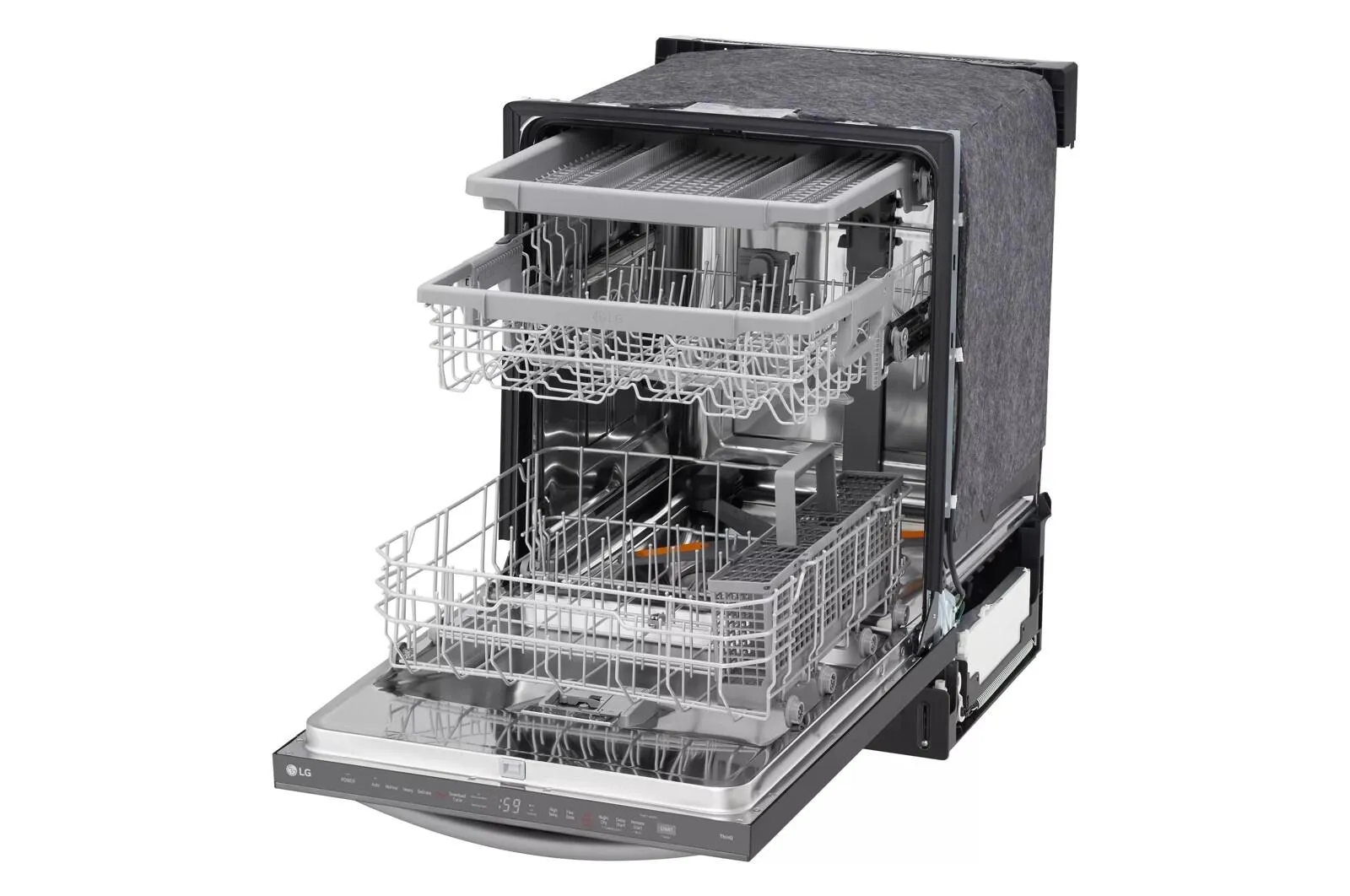 Lg LDTH5554D Top-Control Dishwasher With 1-Hour Wash & Dry. Quadwash Pro. And Dynamic Heat Dry&#8482;