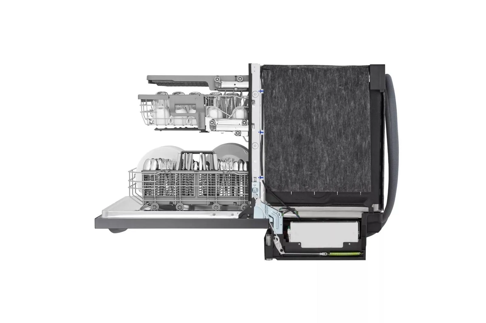 Lg LDTH5554D Top-Control Dishwasher With 1-Hour Wash & Dry. Quadwash Pro. And Dynamic Heat Dry&#8482;