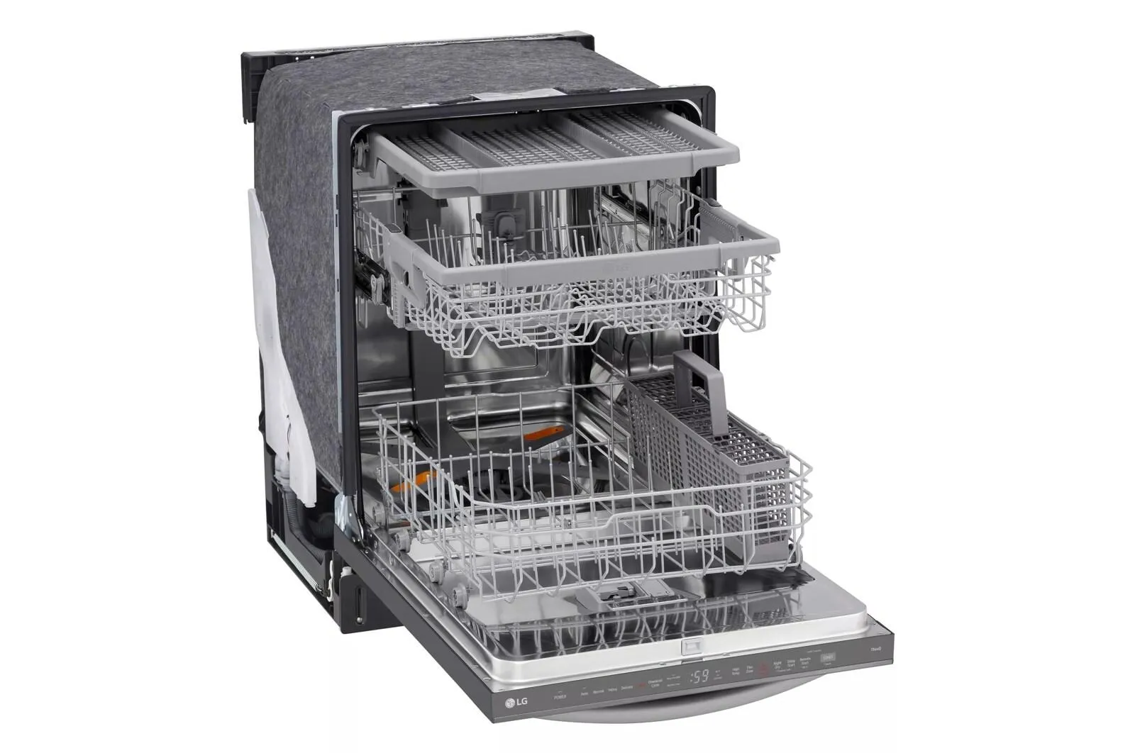 Lg LDTH5554D Top-Control Dishwasher With 1-Hour Wash & Dry. Quadwash Pro. And Dynamic Heat Dry&#8482;
