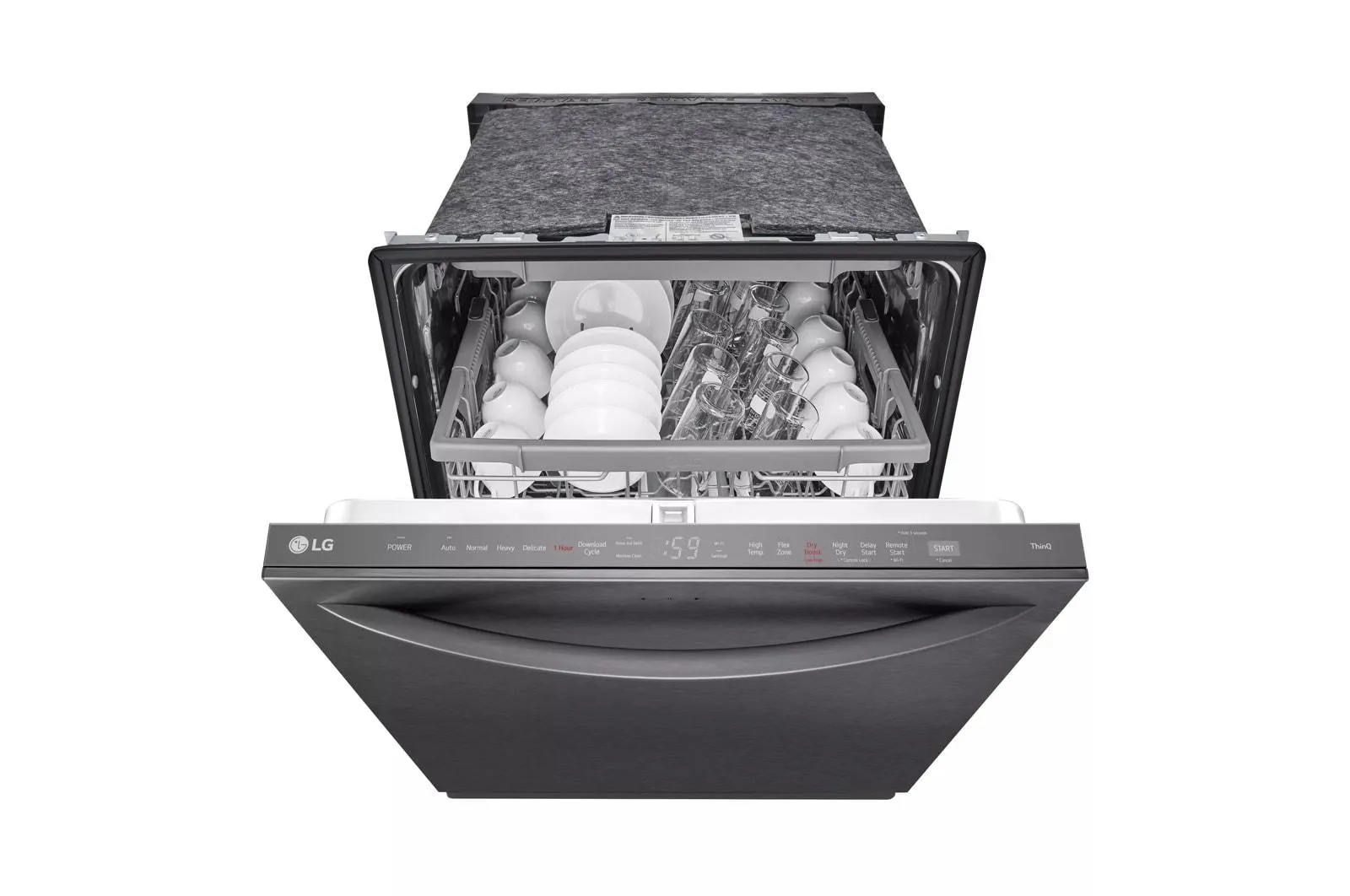 Lg LDTH5554D Top-Control Dishwasher With 1-Hour Wash & Dry. Quadwash Pro. And Dynamic Heat Dry&#8482;