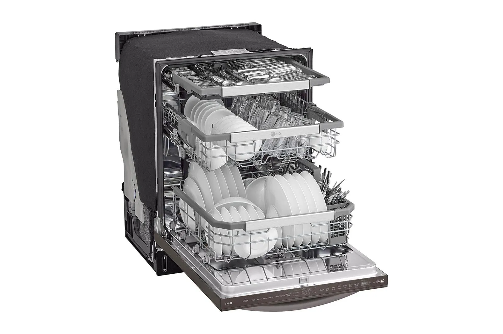 Lg LDTH7972D Smart Top Control Dishwasher With 1-Hour Wash & Dry. Quadwash&#8482; Pro. Dynamic Heat Dry And Truesteam