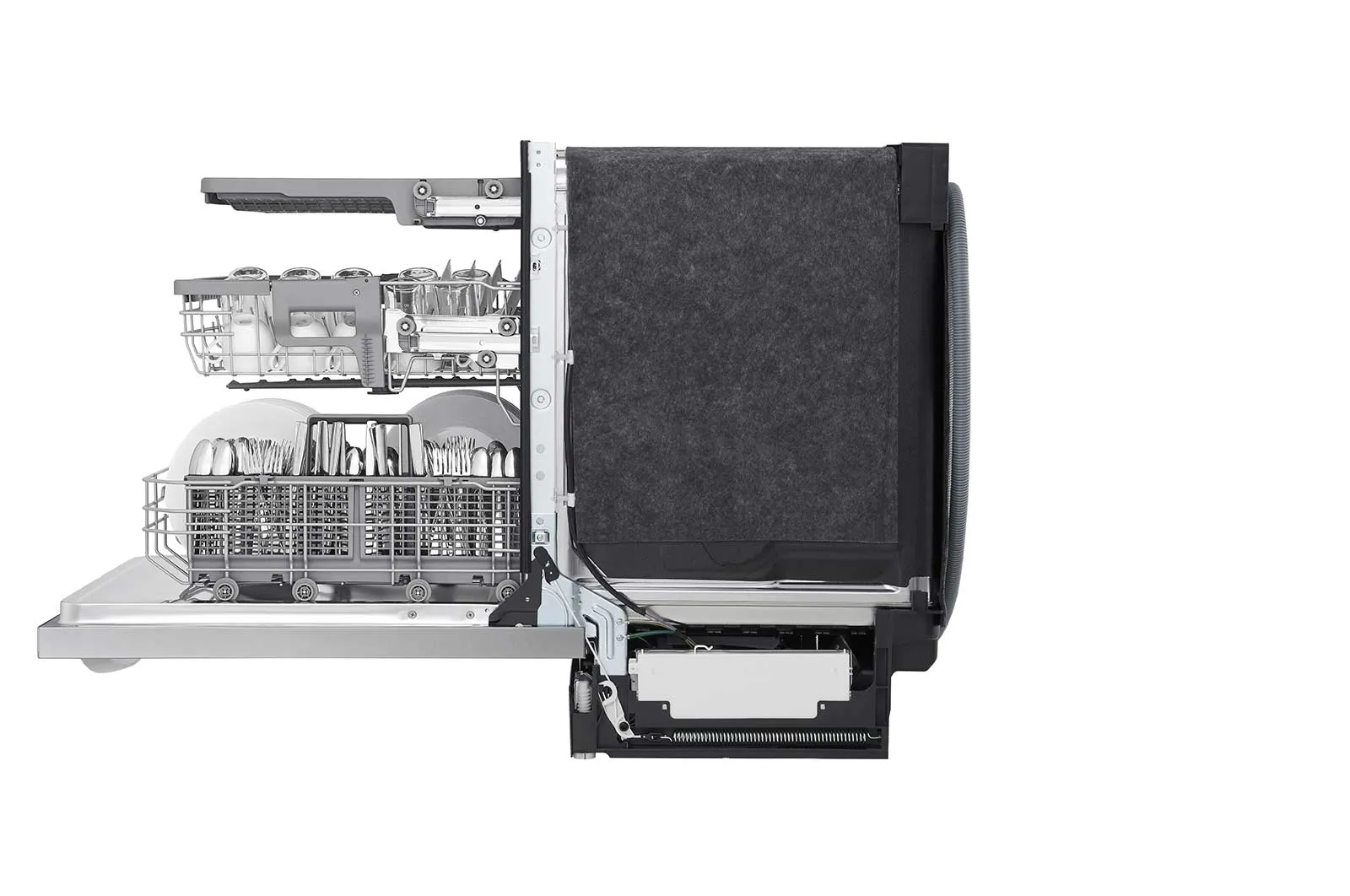 Lg LDTS5552S Top Control Smart Dishwasher With Quadwash&#8482;