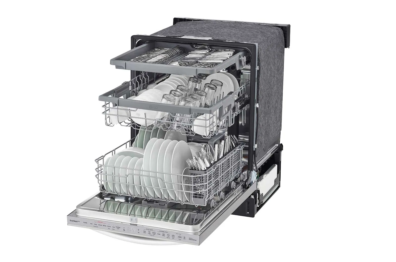 Lg LDTS5552S Top Control Smart Dishwasher With Quadwash&#8482;