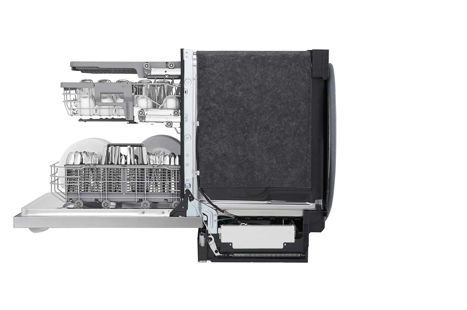 Lg LDTS5552S Top Control Smart Dishwasher With Quadwash&#8482;