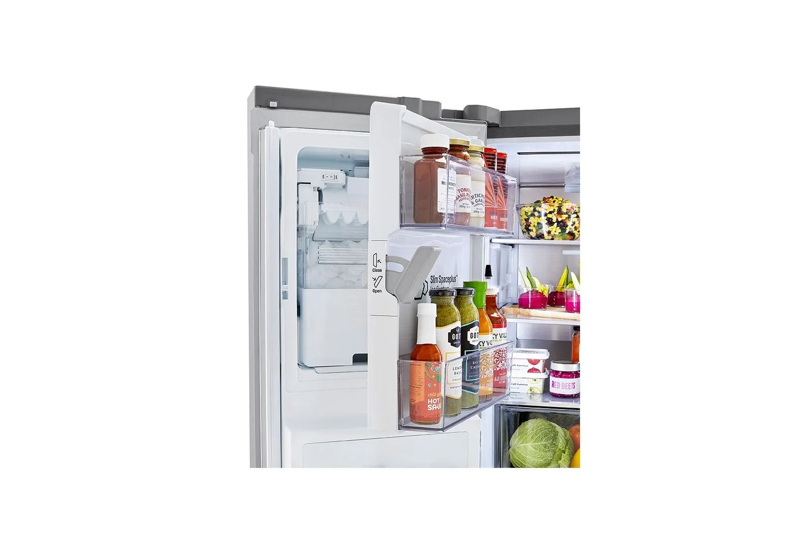 Lg LRMXS3006S 30 Cu Ft. Smart French Door Refrigerator With Craft Ice&#8482; & Full-Convert&#8482; Drawer