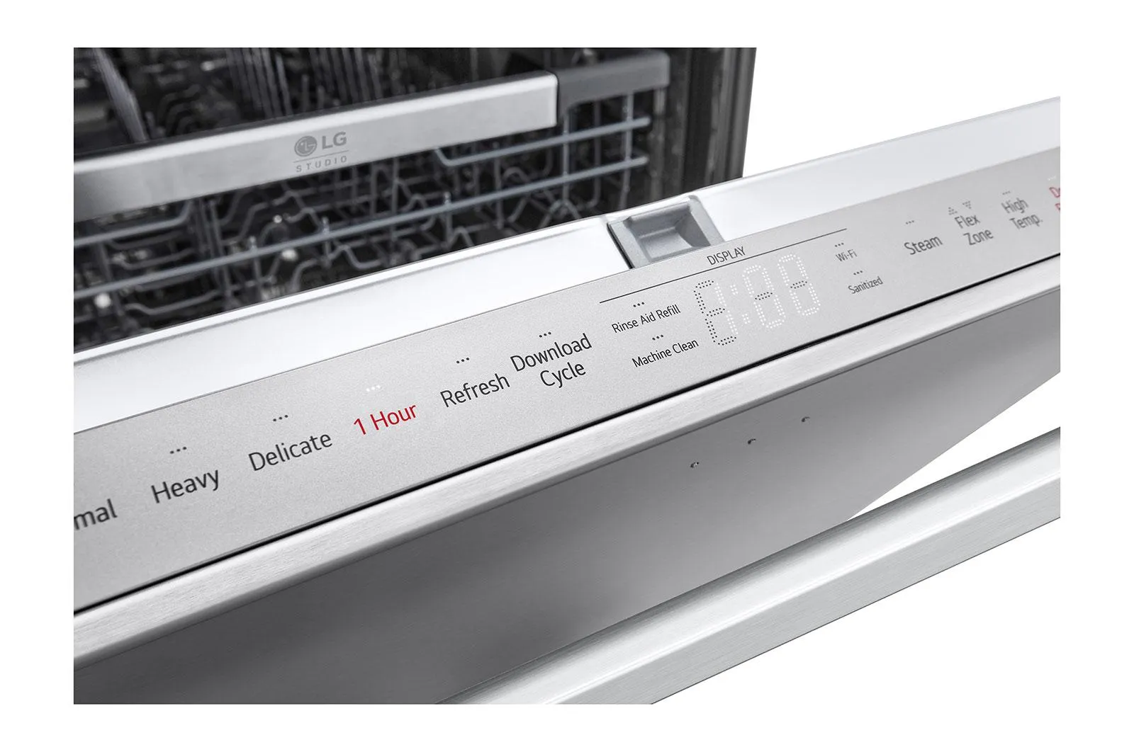 Lg SDWB24S3 Lg Studio Smart Top Control Dishwasher With 1-Hour Wash & Dry. Quadwash Pro. Truesteam And Dynamic Heat Dry&#8482;