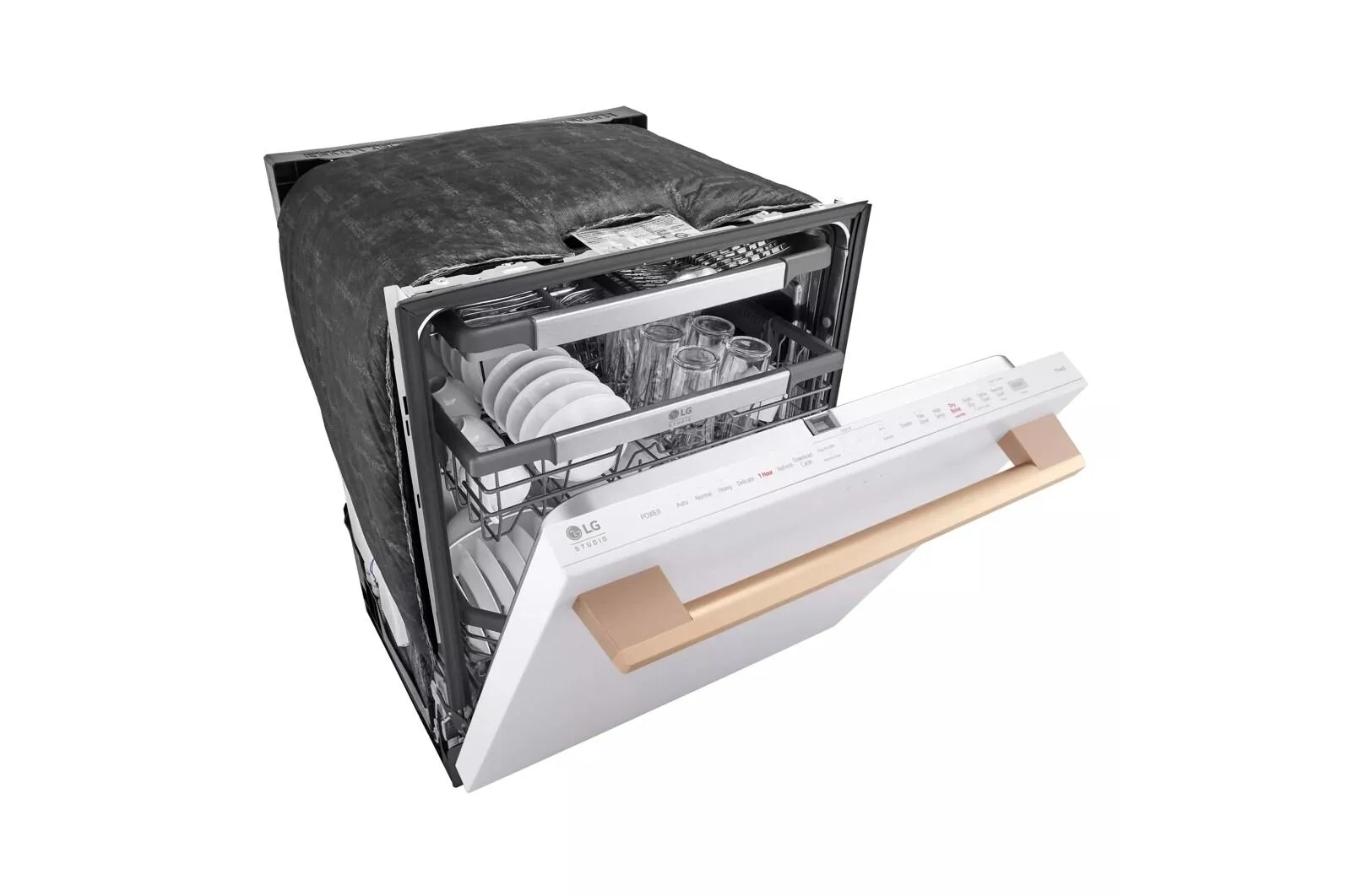 Lg SDWB24W3 Lg Studio Smart Top Control Dishwasher With 1-Hour Wash & Dry. Quadwash Pro. Truesteam And Dynamic Heat Dry&#8482;