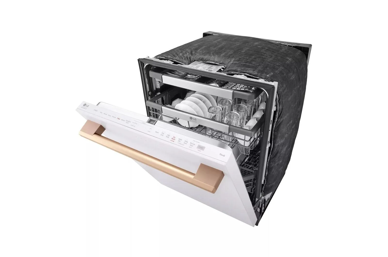 Lg SDWB24W3 Lg Studio Smart Top Control Dishwasher With 1-Hour Wash & Dry. Quadwash Pro. Truesteam And Dynamic Heat Dry&#8482;