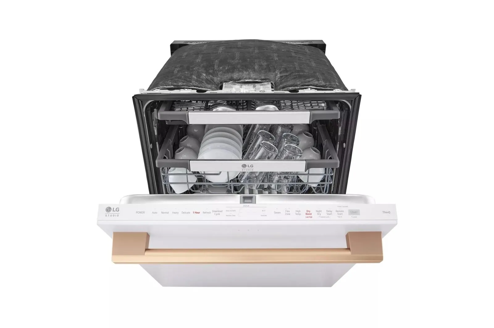Lg SDWB24W3 Lg Studio Smart Top Control Dishwasher With 1-Hour Wash & Dry. Quadwash Pro. Truesteam And Dynamic Heat Dry&#8482;