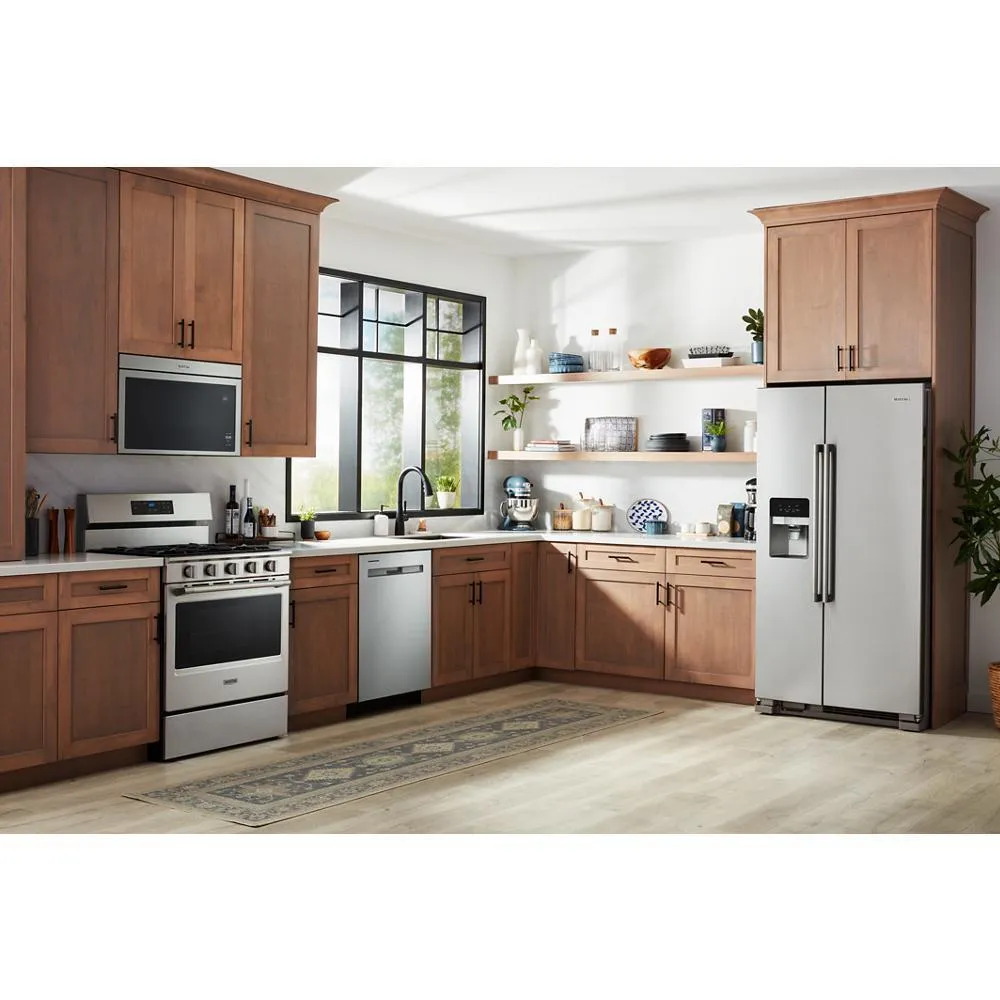 Maytag MFGS4030RS 30-Inch Wide Gas Range With Steam Clean - 5.0 Cu. Ft.