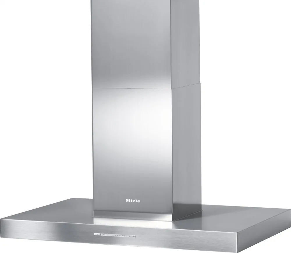 Miele DA6596D Puristic Canto - Island DCor Hood With Energy-Efficient Led Lighting And Backlit Controls For Easy Use.