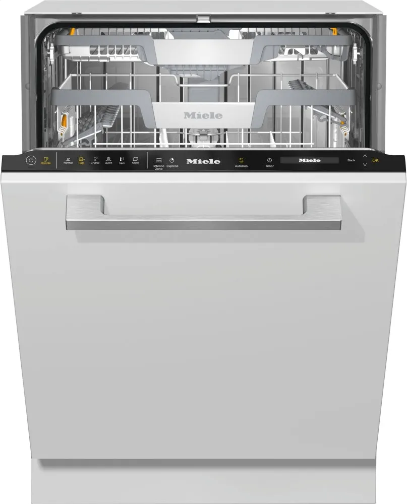 Miele G7366SCVIAUTODOSCLEANTOUCHSTEELOBSIDIANBLACK G 7366 Scvi Autodos - Fully Integrated Dishwashers With Automatic Dispensing Thanks To Autodos With Integrated Powerdisk.