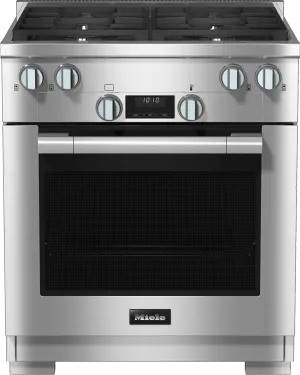 Miele HR11243GAG Hr 1124-3 G Ag - 30 Range All Gas With Directselect. Twin Convection Fans And M Pro Dual Stacked Burners