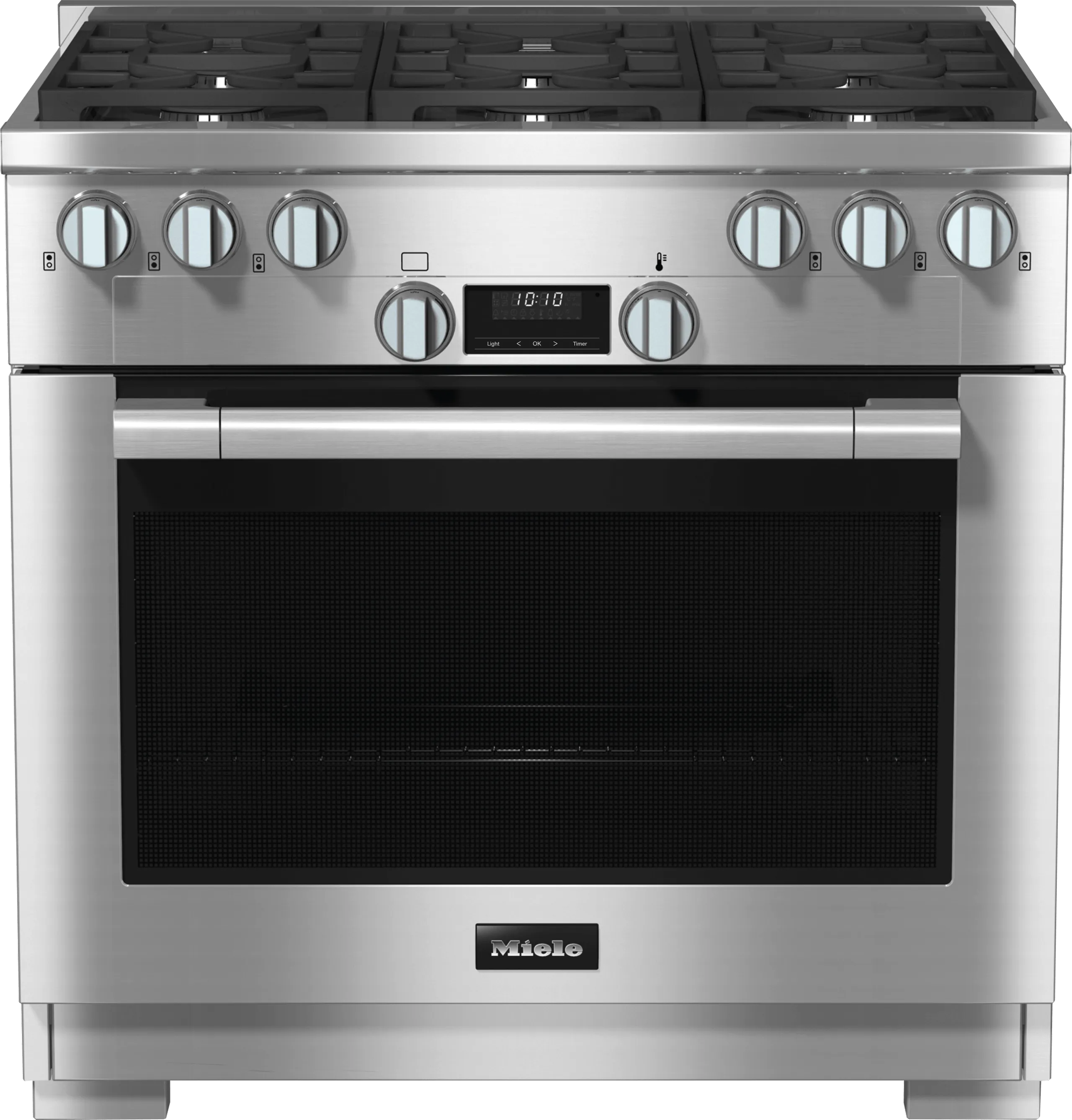 Miele HR11343GAG Hr 1134-3 G Ag - 36 Range All Gas With Directselect. Twin Convection Fans And M Pro Dual Stacked Burners
