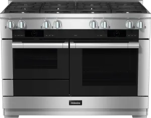 Miele HR19543GDF Hr 1954-3 G Df - 48 Inch Range - The Dual Fuel All-Rounder With M Touch For The Highest Demands.