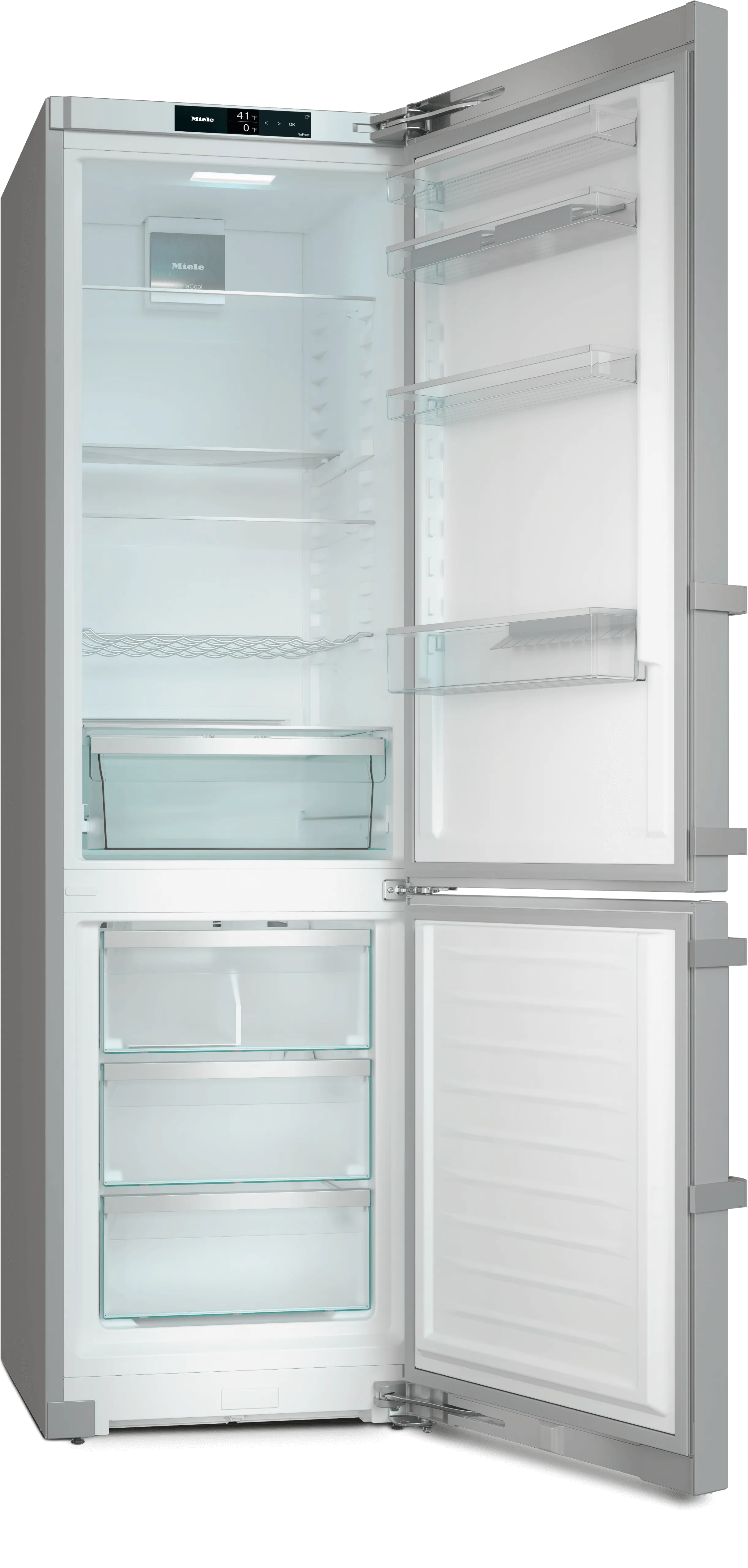 Miele KFN 4799 DDENA STAINLESS STEEL Kfn 4799 Dde Na - Freestanding Fridge-Freezer With Dailyfresh. Nofrost. And Icemaker For Fresh Ice Cubes Any Time.