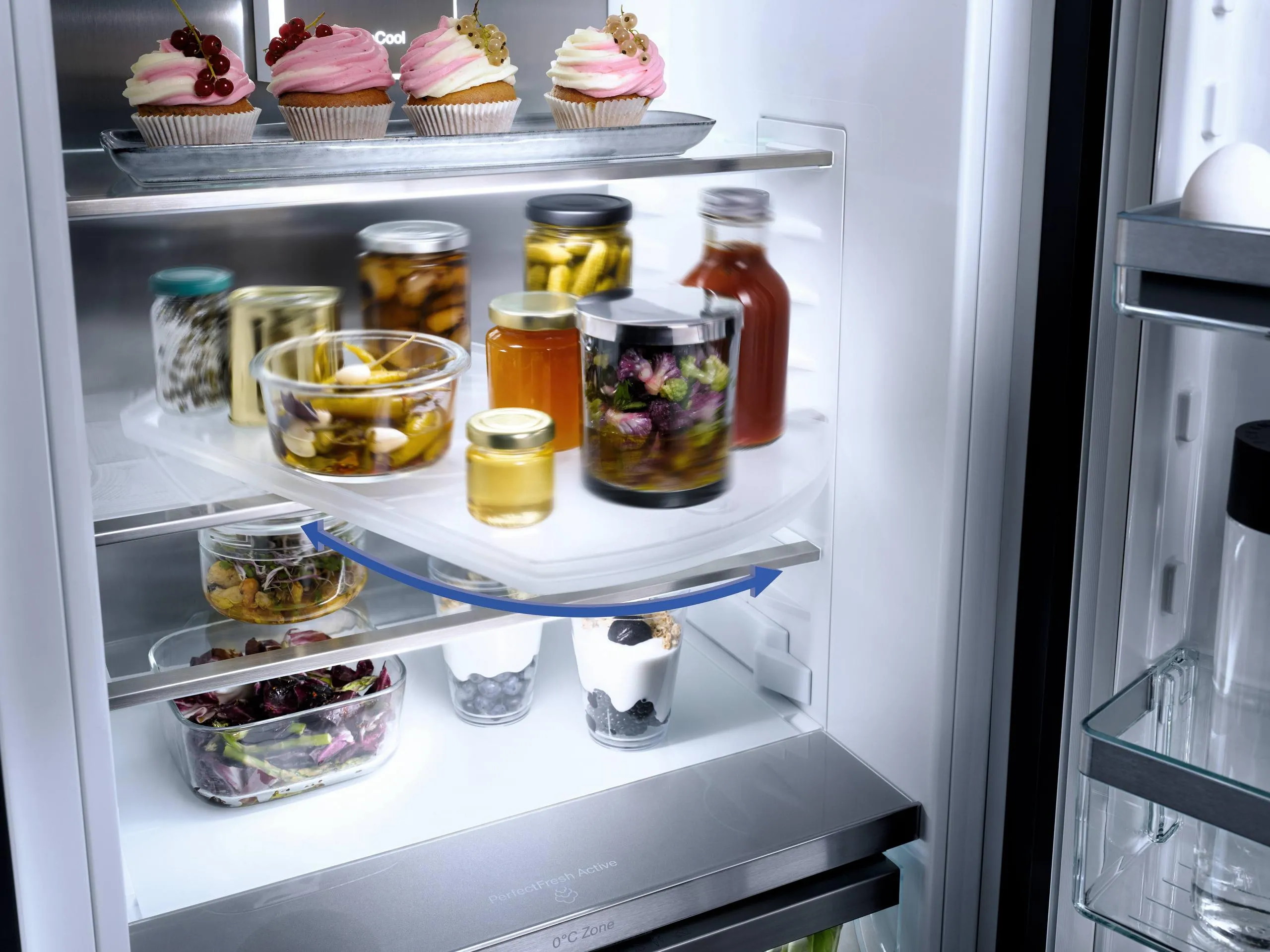 Miele KFN7795D Kfn 7795 D - Perfectcool Fridge-Freezer Perfectfresh Active. Dynacool. And Icemaker For Outstanding Appearance.