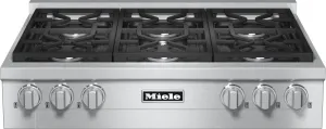 Miele KMR11341LPCLEANSTEEL Kmr 1134-1 Lp - Rangetop With 6 Burners For Professional Applications