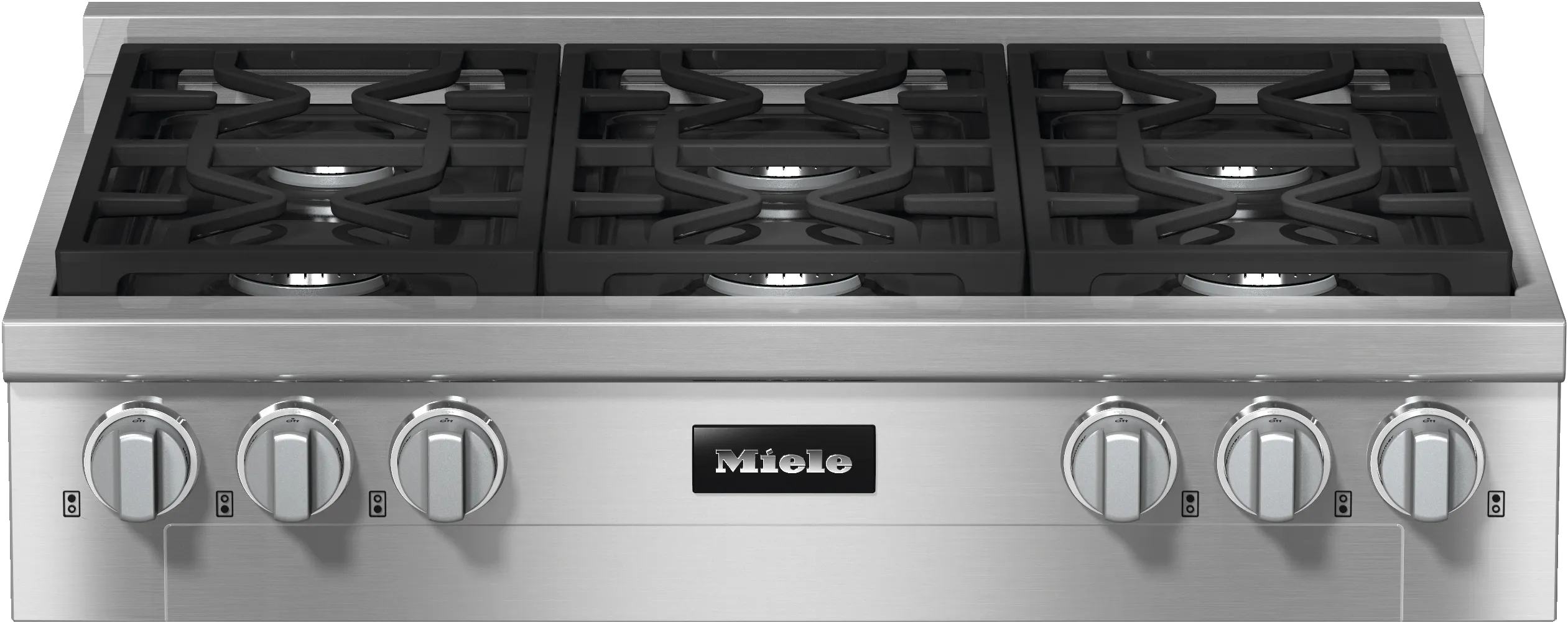 Miele KMR11343LP Kmr 1134-3 Lp Edst/Clst - 36-Inch Rangetop With 6 Burners For Professional Applications
