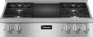 Miele KMR11353GGREDSTCLSTCLEANSTEEL Kmr 1135-3 G Gr Edst/Clst - Rangetop