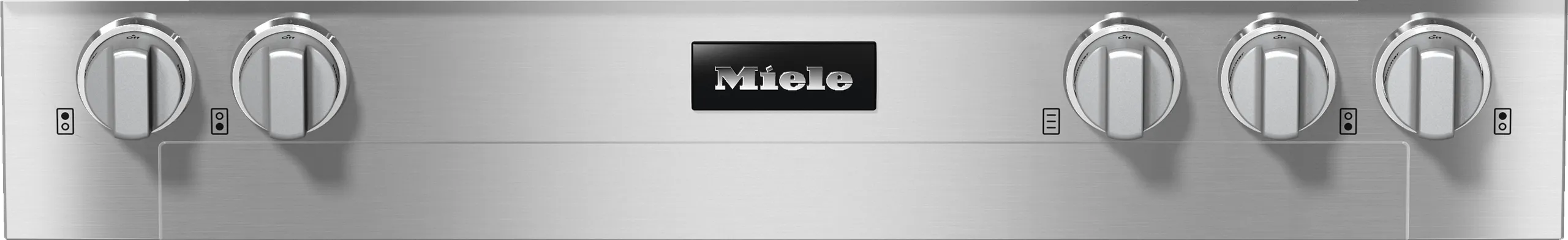 Miele KMR11363LPGDEDSTCLSTCLEANSTEEL Kmr 1136-3Lp Gd Edst/Clst - Rangetop With Burners And Griddle For Versatility And Performance